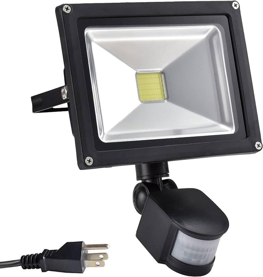 Reflector Led Smart con Sensor de Movimiento de 20 W IP65