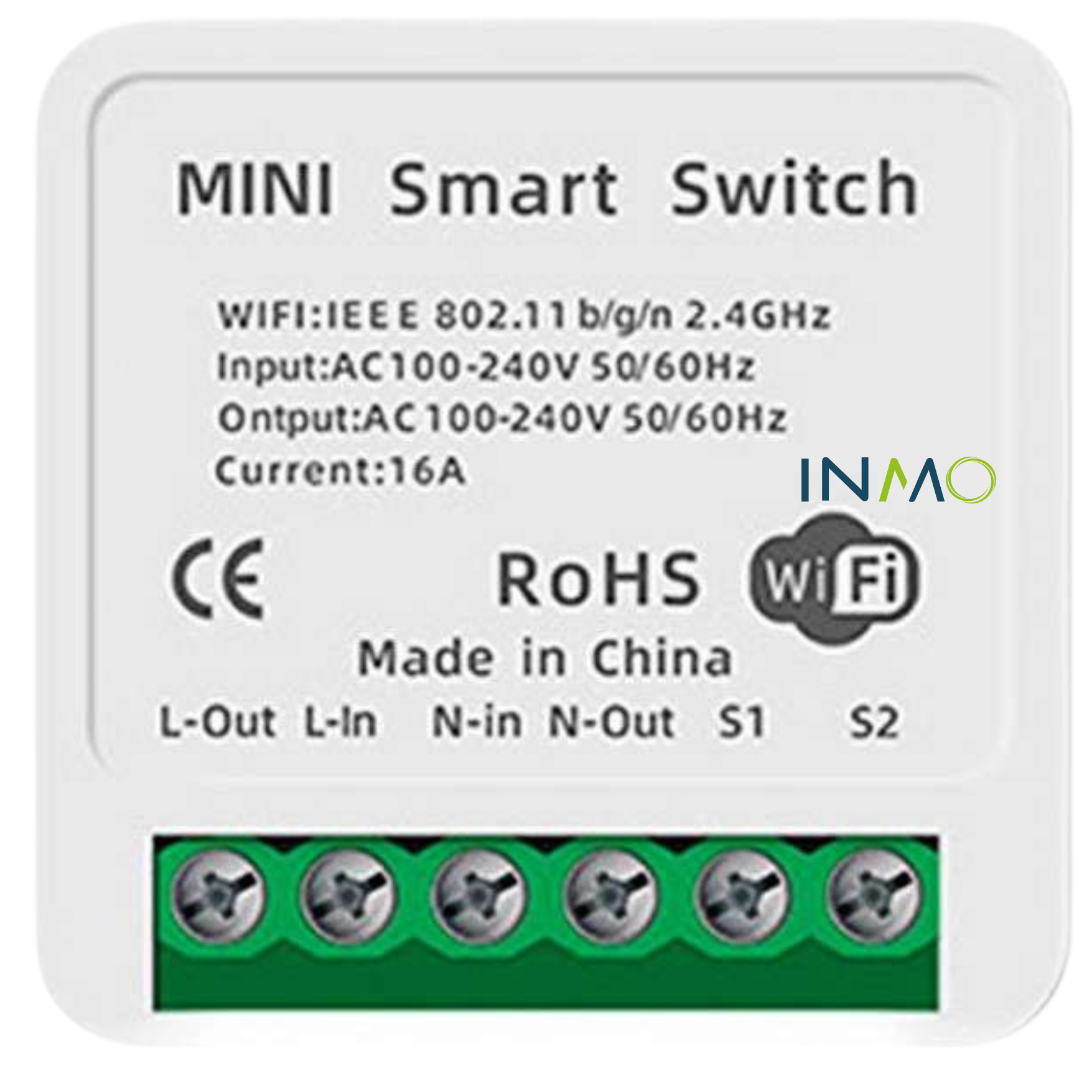 Mini Switch Inteligente (1 Canal) – Marca INMO